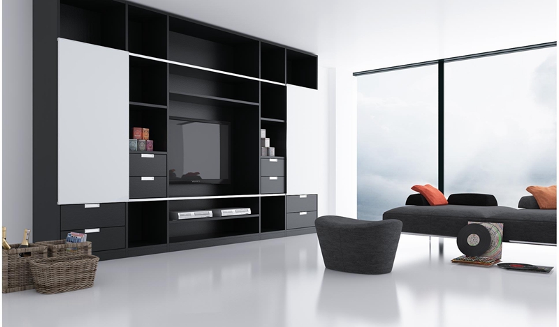 定制電視柜，星空梵高全屋定制