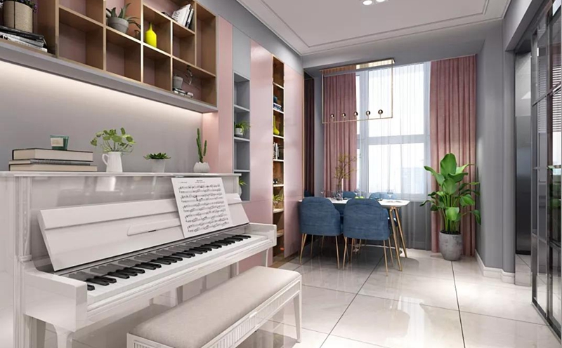 現代風格全屋定制，星空梵高全屋定制