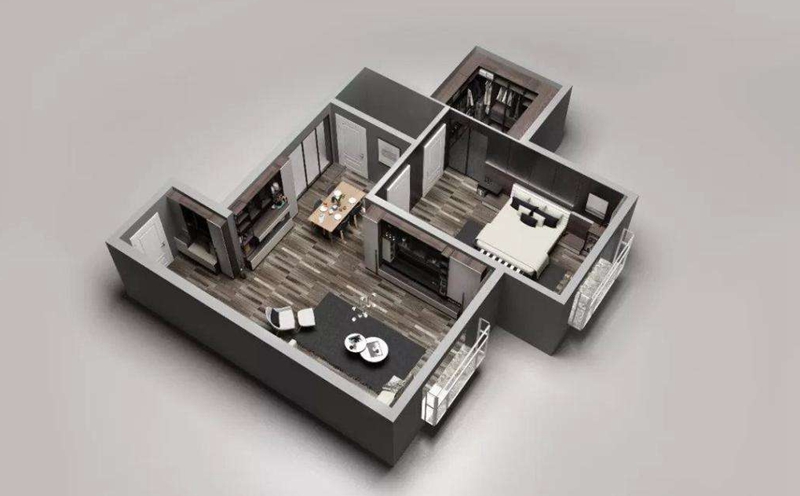 90㎡全屋定制裝修價格，星空梵高全屋定制